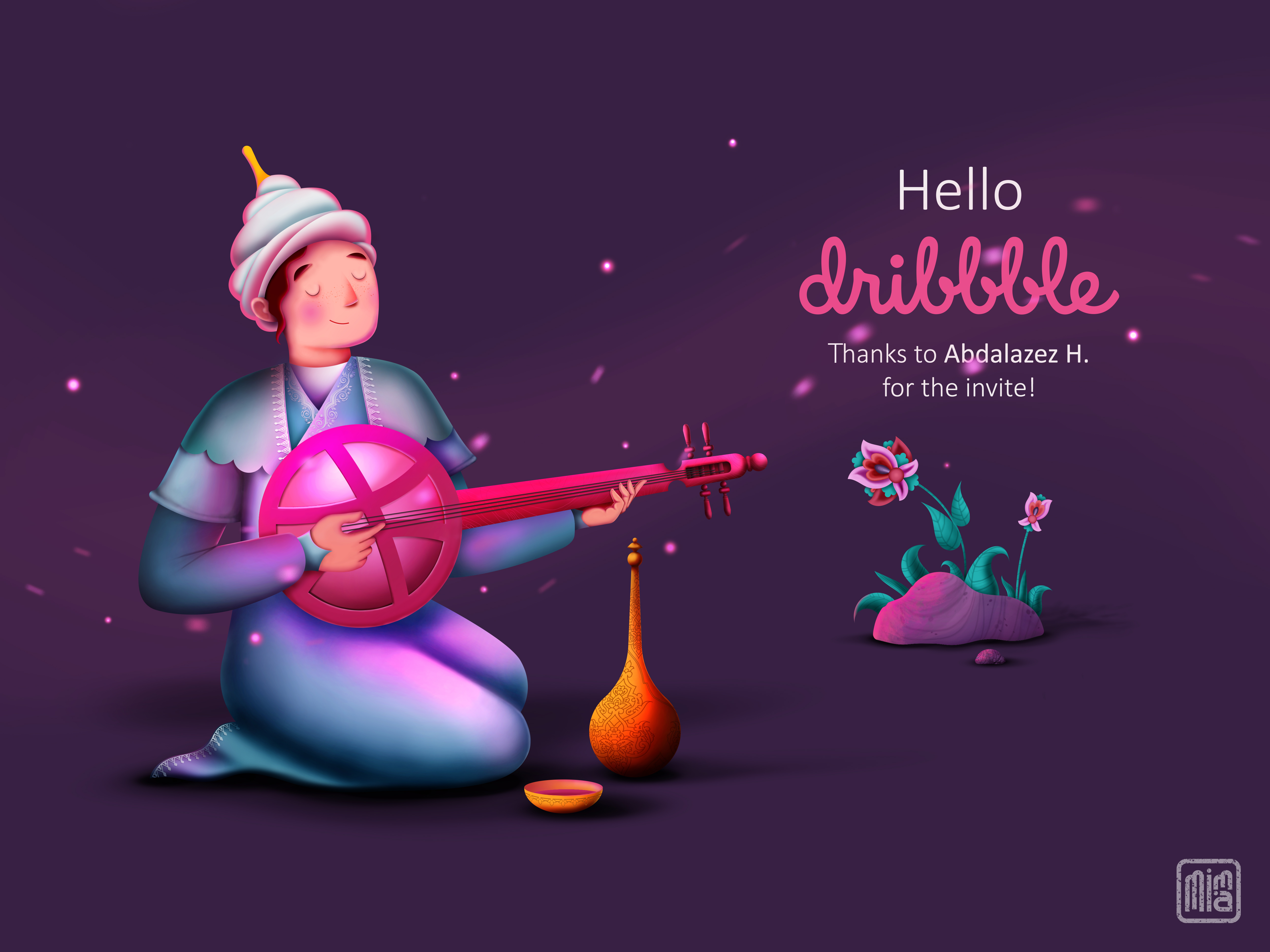 hello dribbble